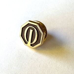 Pin for Optimist International Org., tie tack lapel